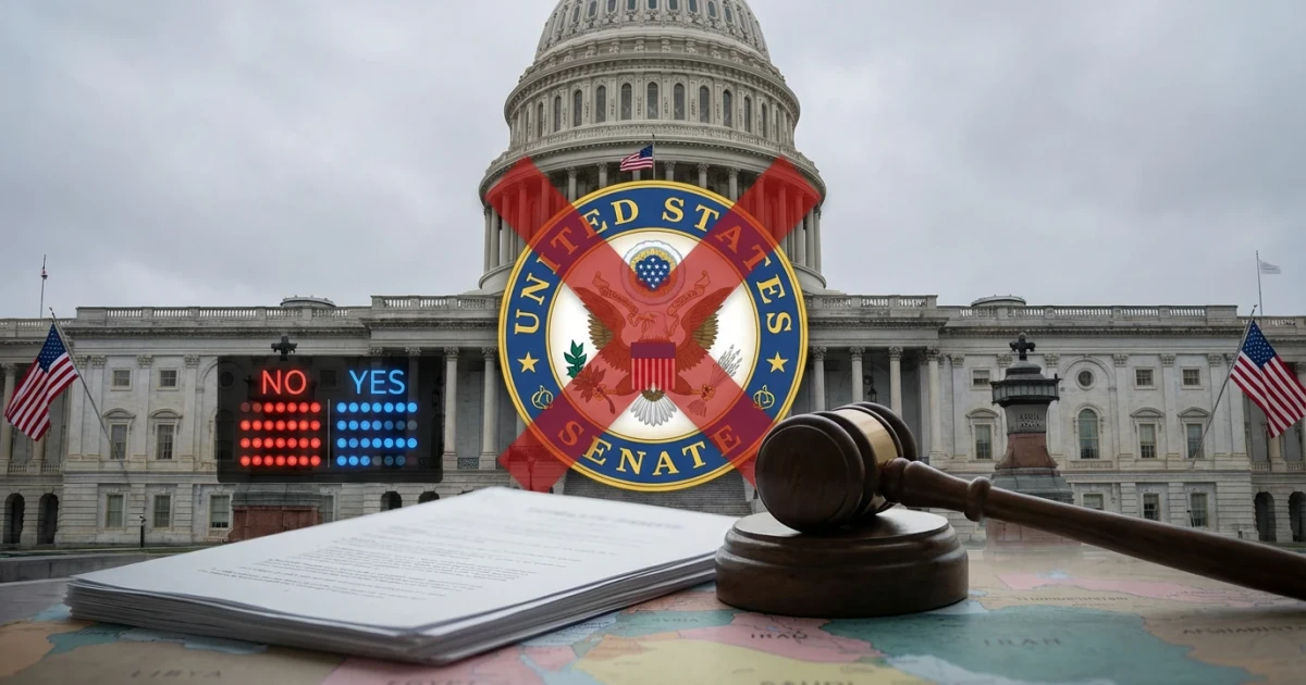 Senate Rejects Effort to End US Hostilities With Iran