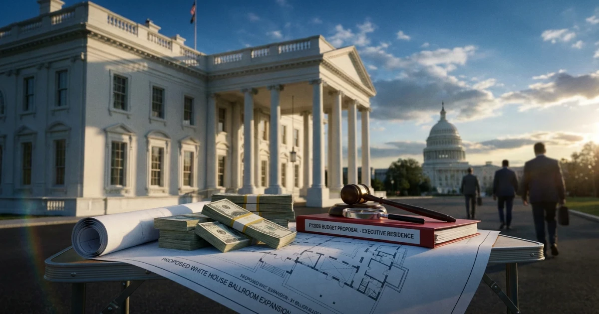 Senate GOP Raises Concerns Over $1B White House Ballroom