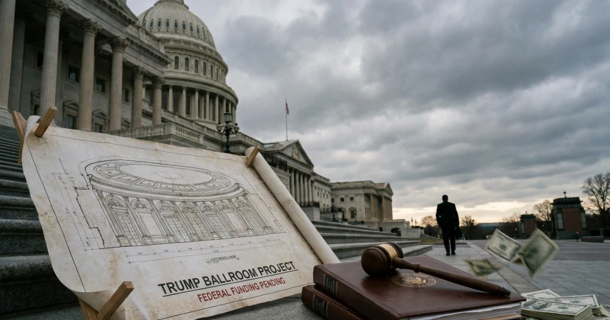 Senate Ruling Threatens Trump Ballroom Federal Funding