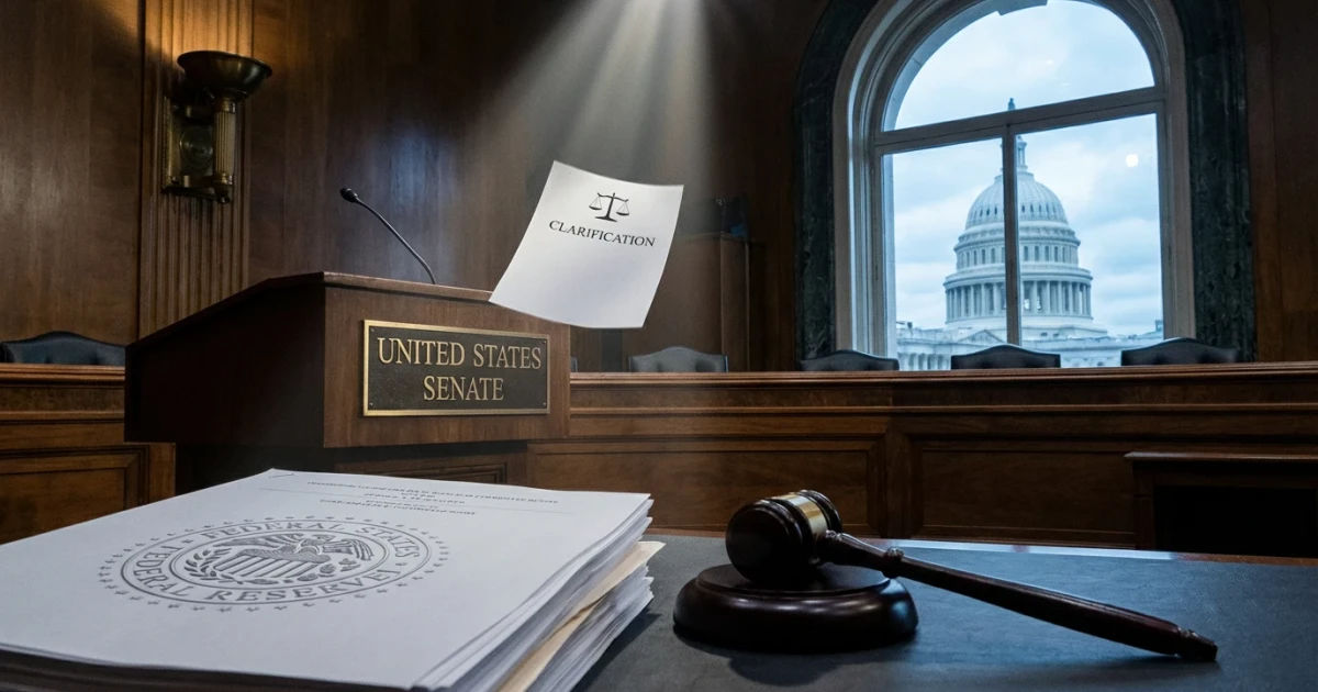 Senator Scott Clarifies Powell's Status Amid Fed Chair Block