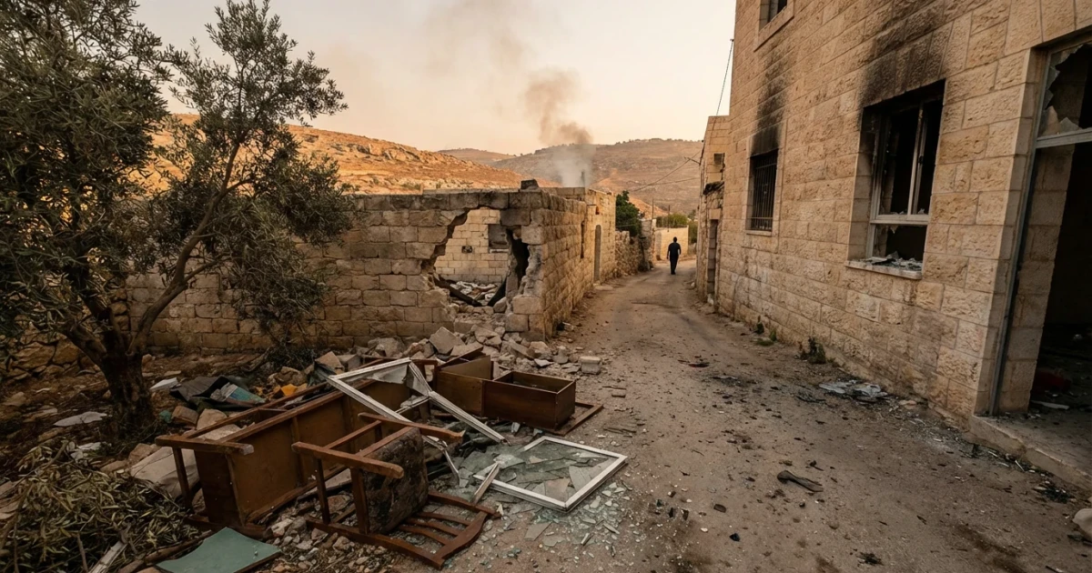 Settler Violence in West Bank Rises as 4 Killed in Gaza