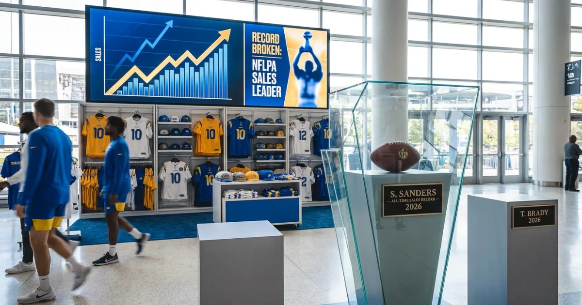 Shedeur Sanders Breaks NFLPA Sales Record, Tops Tom Brady