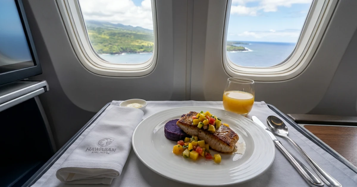 Sheldon Simeon Partners with Hawaiian Airlines for In-Flight Dining