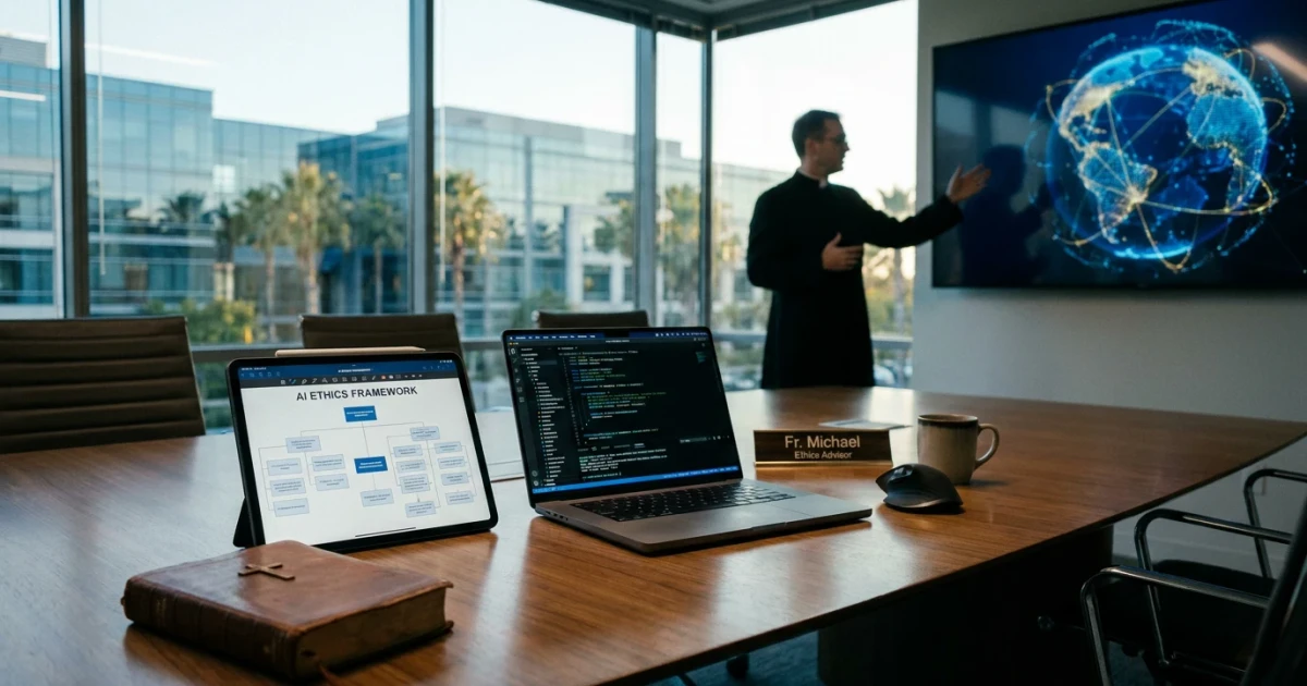 Silicon Valley Priest Advises Tech Firms on AI Ethics