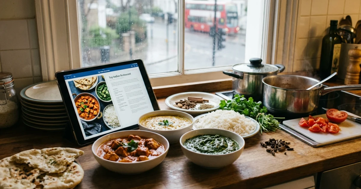 Easy Curry Recipes from Leading Indian Restaurants