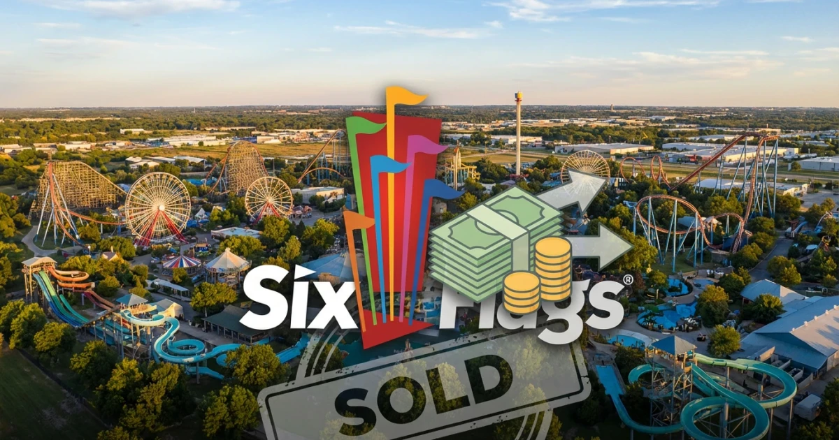 Six Flags Sells Seven Amusement Parks for $330 Million