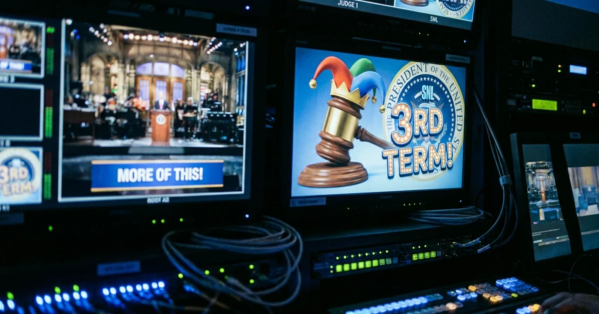 SNL Mocks Kavanaugh Over Third Trump Term Sketch