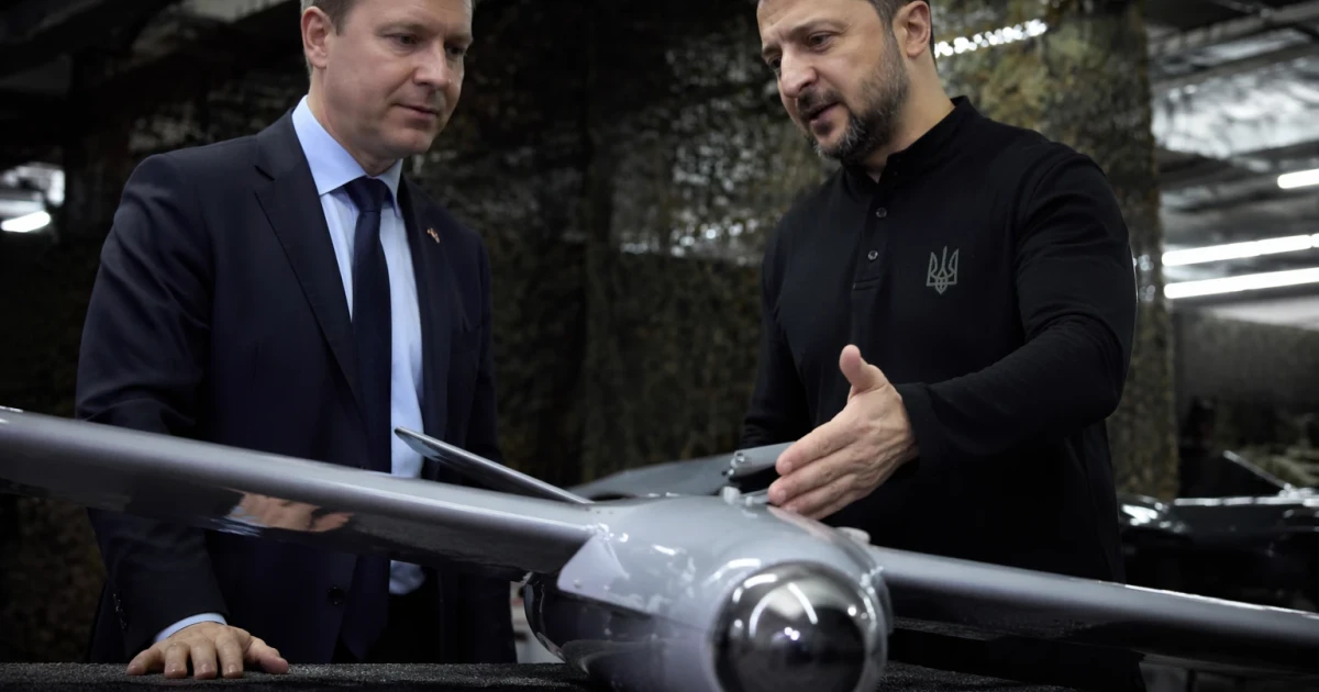 Ukraine signs drone deal with Latvia to boost air defense