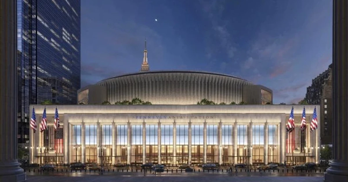 Amtrak unveils grand Penn Station redesign, echoing lost Beaux Arts glory