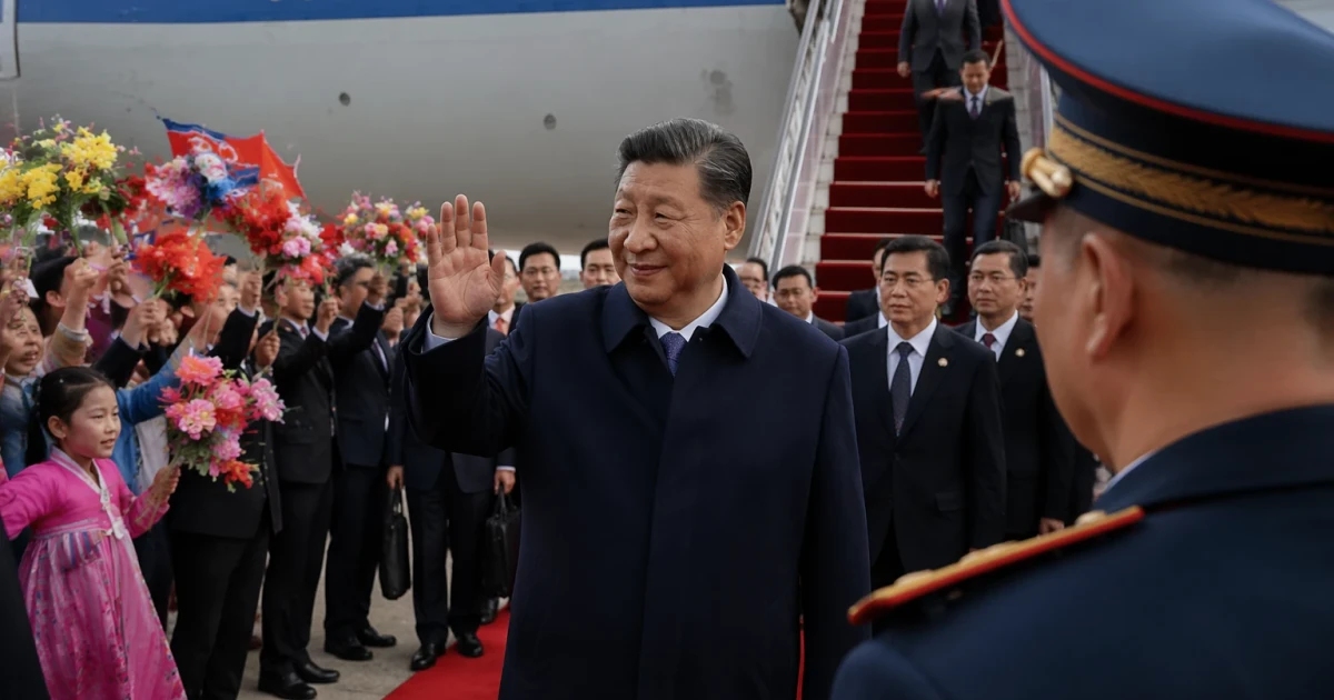 Xi Jinping ends North Korea visit with pledge to deepen ties