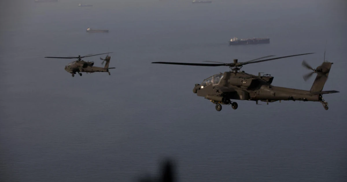 U.S. launches strikes on Iran after Apache helicopter incident near Hormuz