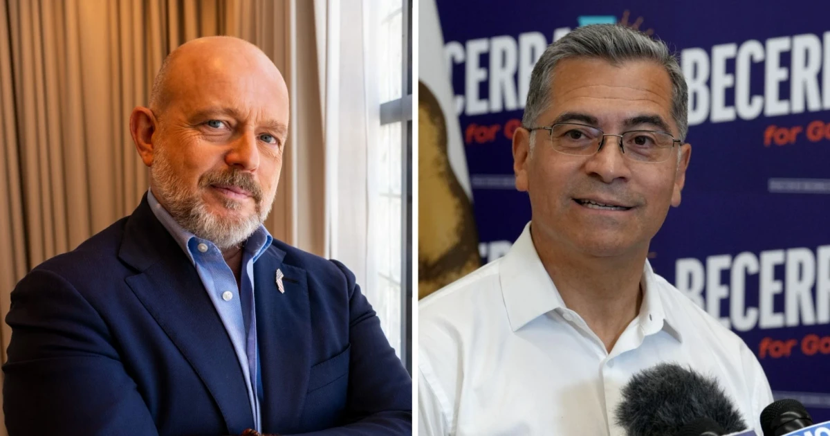 Steve Hilton and Xavier Becerra advance in California governor race