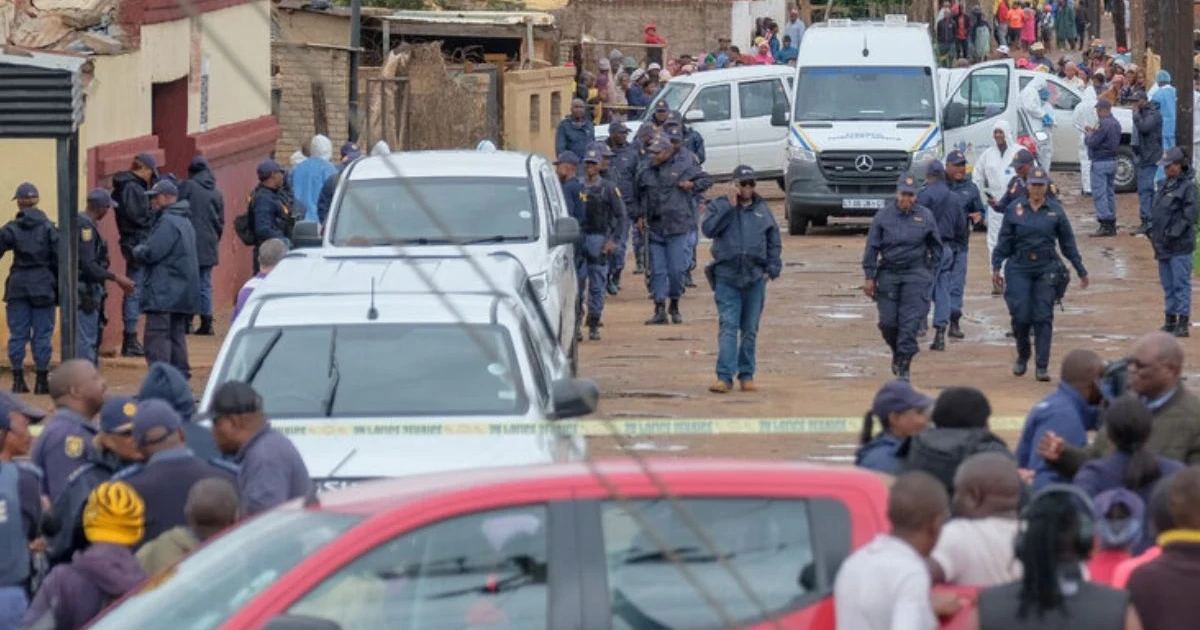 South African police hunt attackers after mass shooting kills 12 in Johannesburg