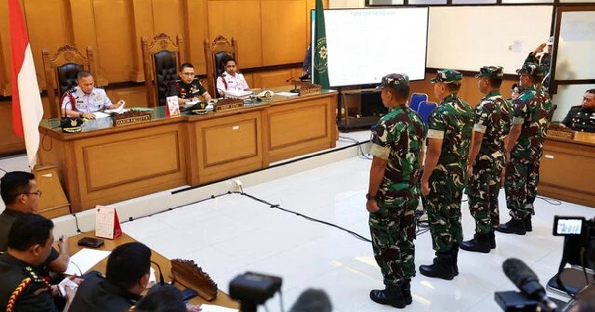 Indonesian military officers jailed for acid attack on activist