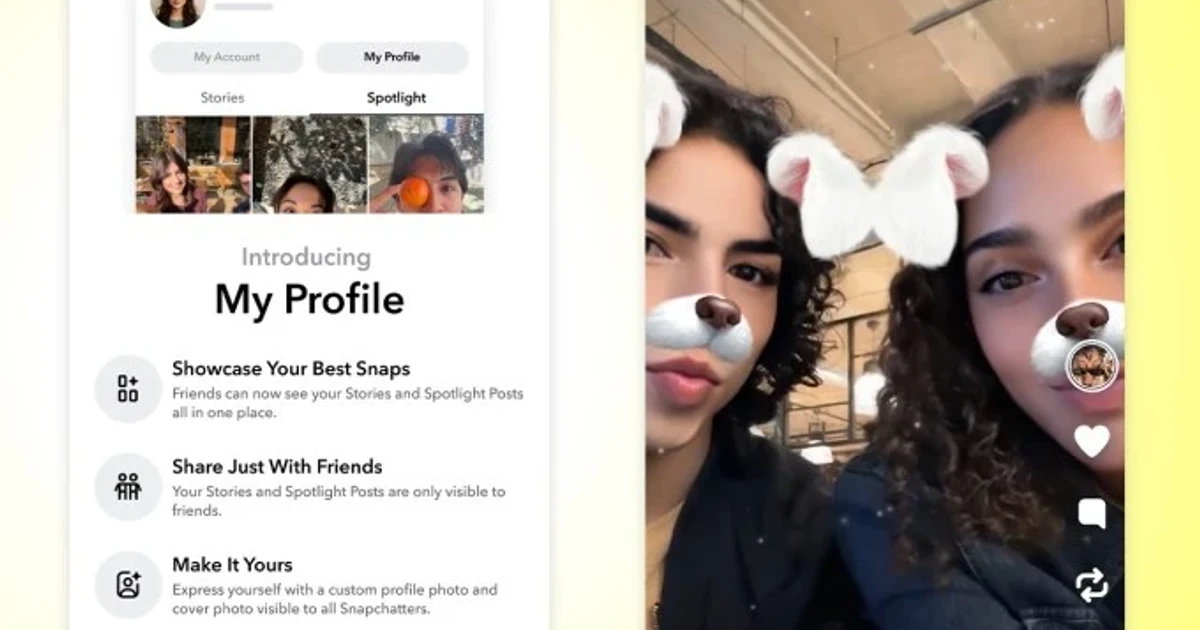 Snapchat limits under-16 users to friends-only Stories and Spotlight posts
