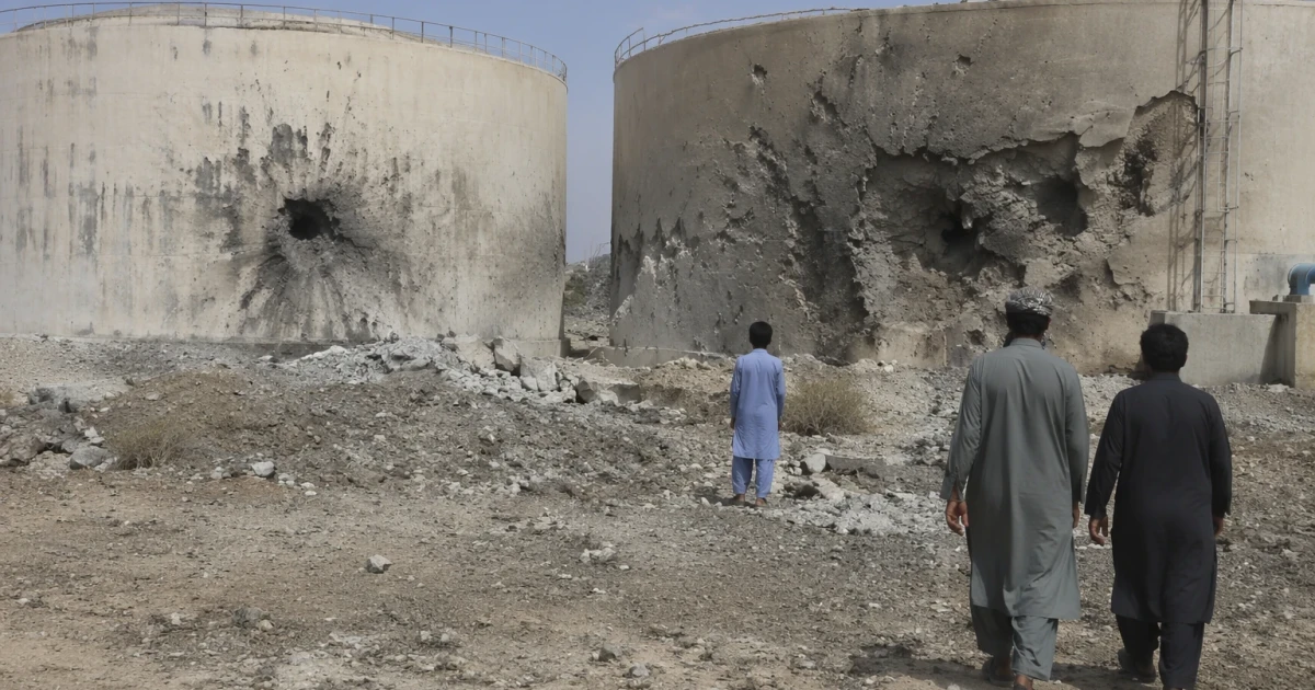 U.S. strikes damage water tanks, cutting supply for 20,000 in southern Iran