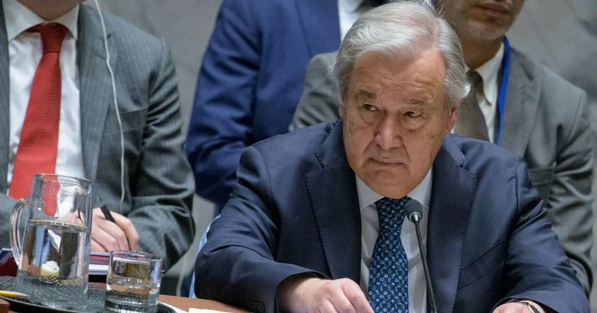 Guterres warns Middle East crisis deepens as Trump threatens Iran strikes