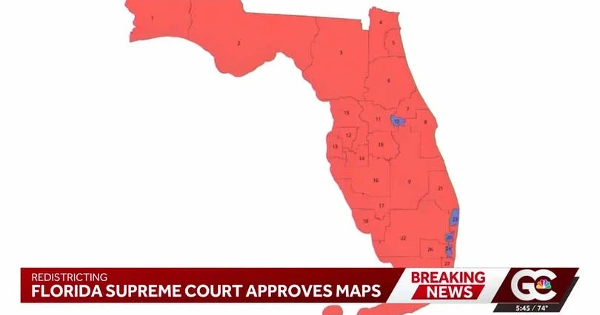 Florida Supreme Court lets Republican-backed congressional map stand