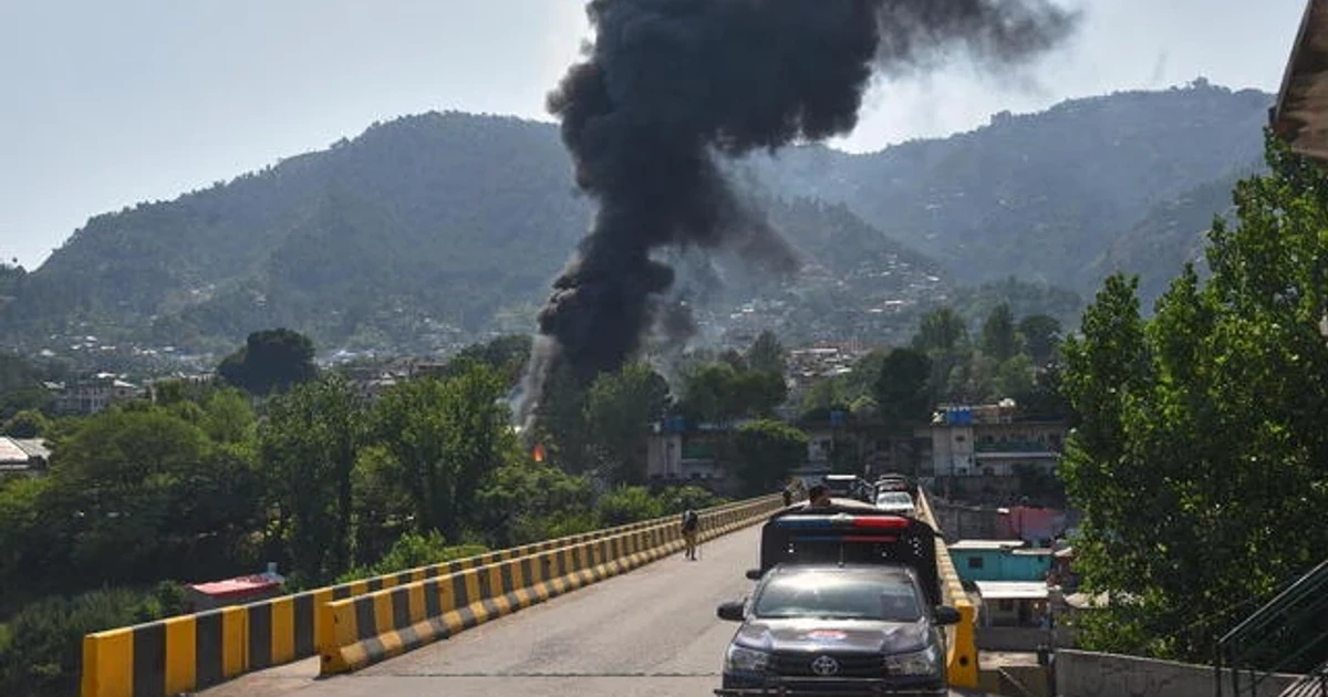Pakistani army helicopter crashes in Kashmir, killing all aboard