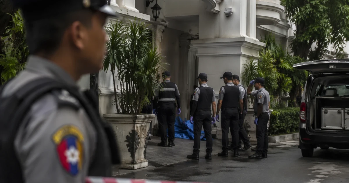 U.S. diplomat found dead in Yangon, police probe possible homicide
