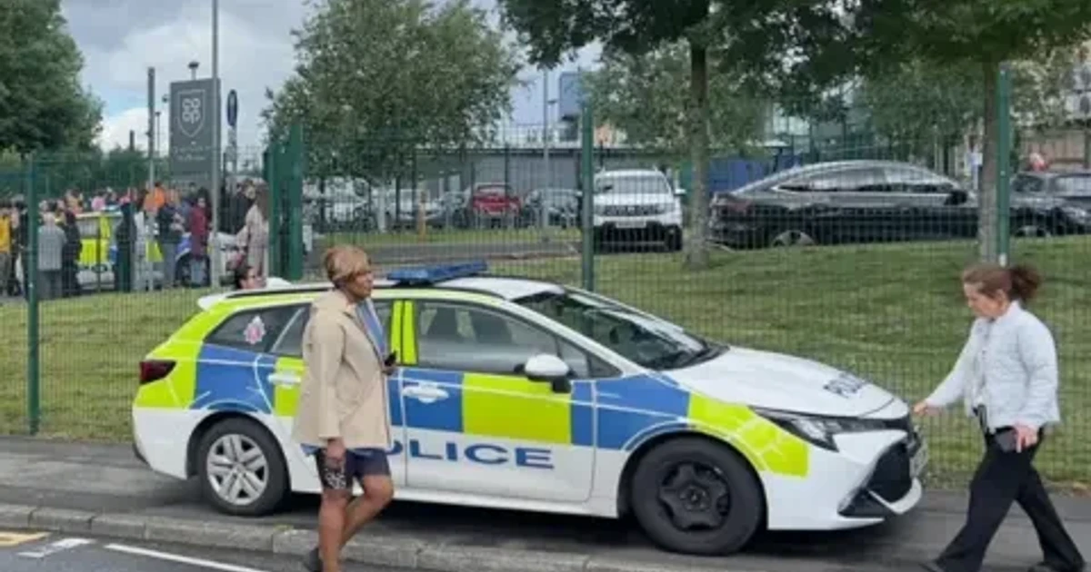 Three hurt in Manchester school attack, counter-terror police lead probe