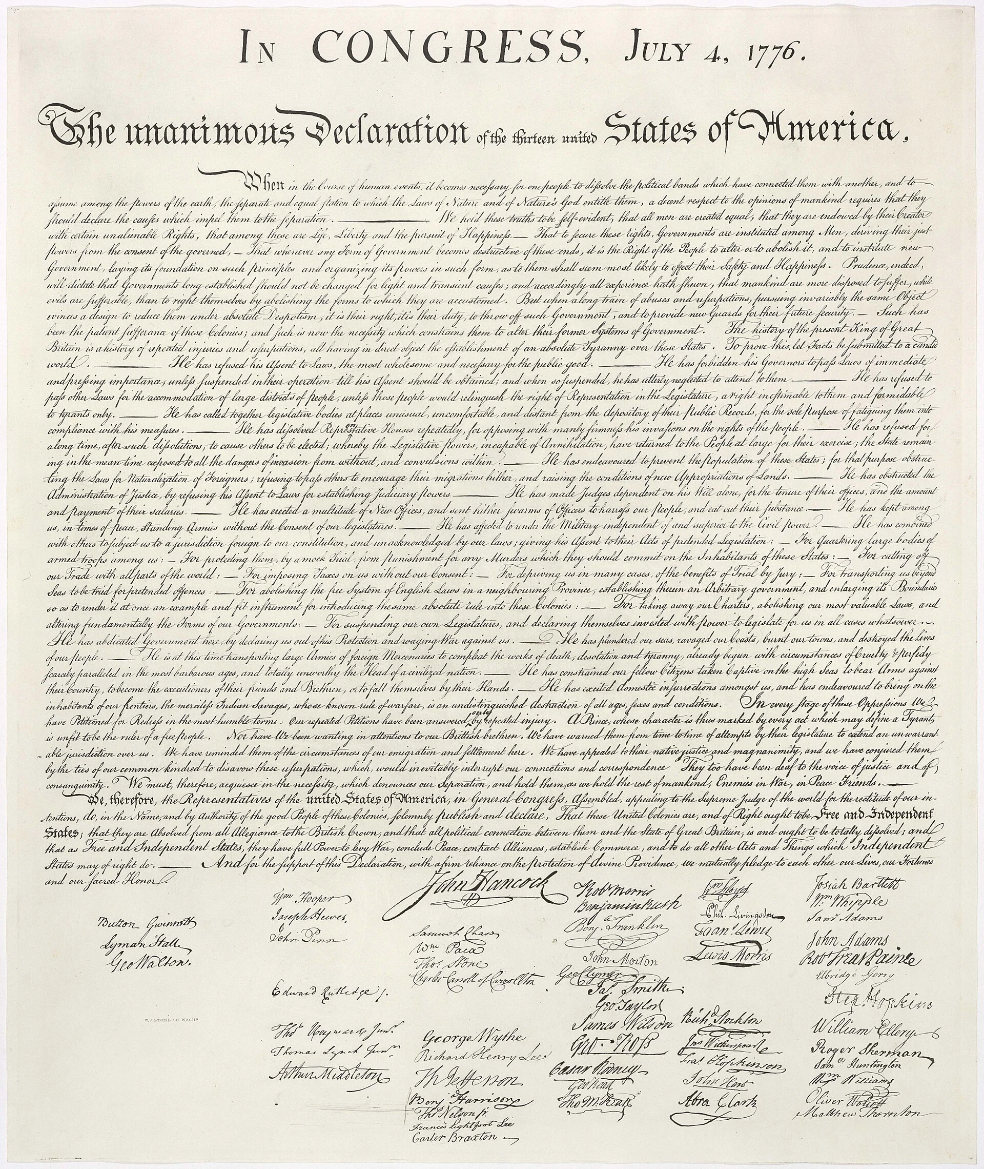 Declaration of Independence — Wikimedia Commons