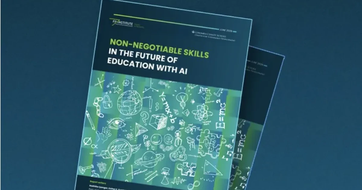 Report warns schools to preserve human skills as AI spreads