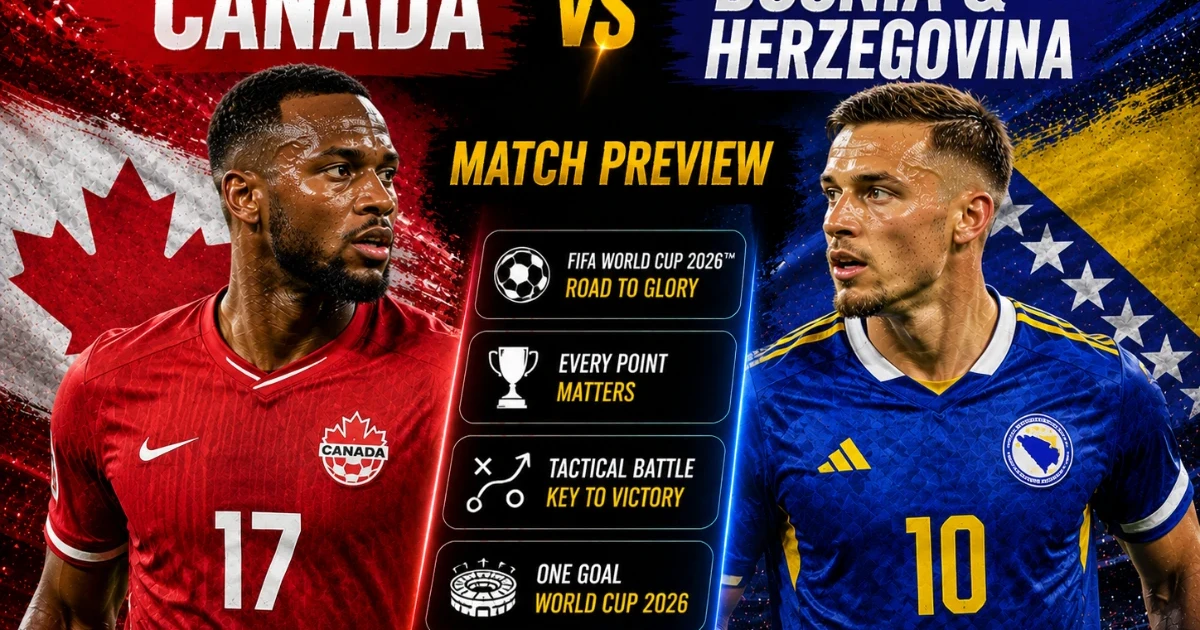 Canada welcomes World Cup, first men's match on home soil in 2026