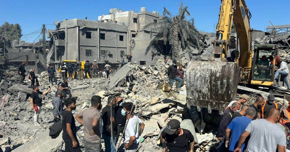 Deadly Lebanon airstrike kills 14 as war toll tops 3,700