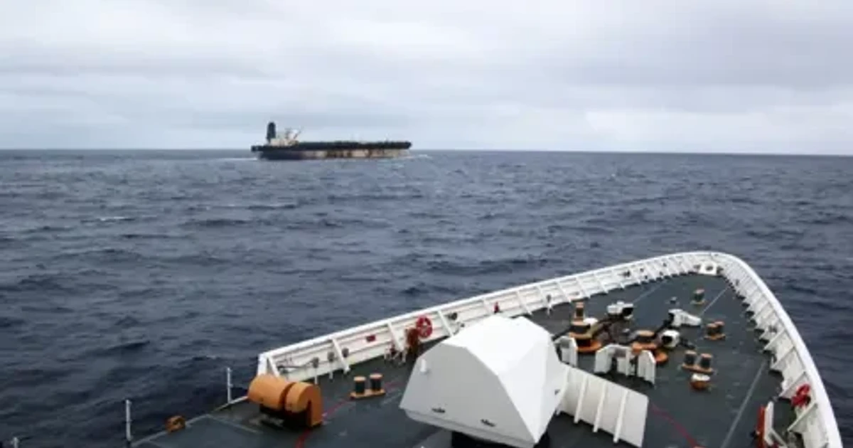 UK intercepts Russian shadow fleet tanker in the English Channel