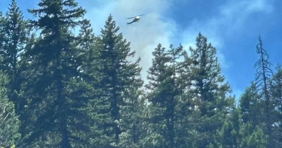 Pilot ejects as fighter jet crashes into Washington mountain, sparks fire