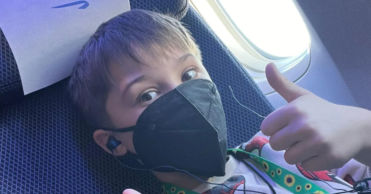Cardiff boy with 20 allergies travels to California for treatment