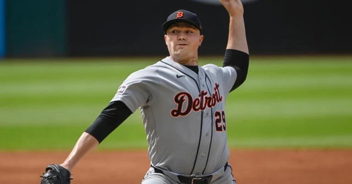 Skubal returns from elbow surgery, Tigers fall to Guardians 3-1