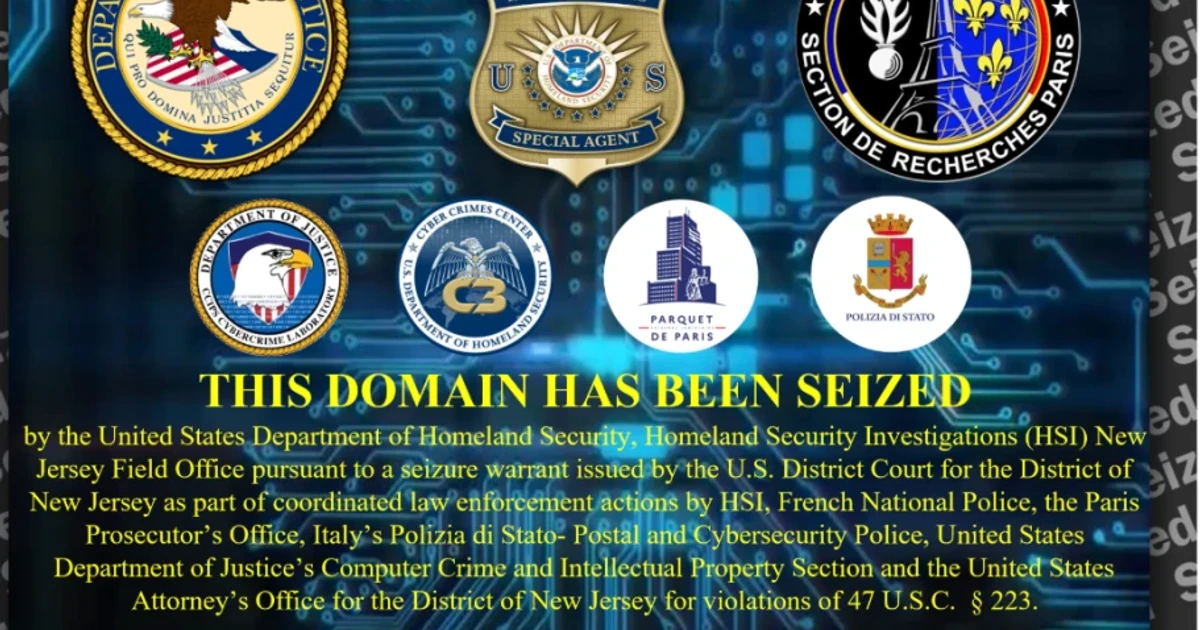 Justice Department seizes deepfake porn domains under TAKE IT DOWN Act