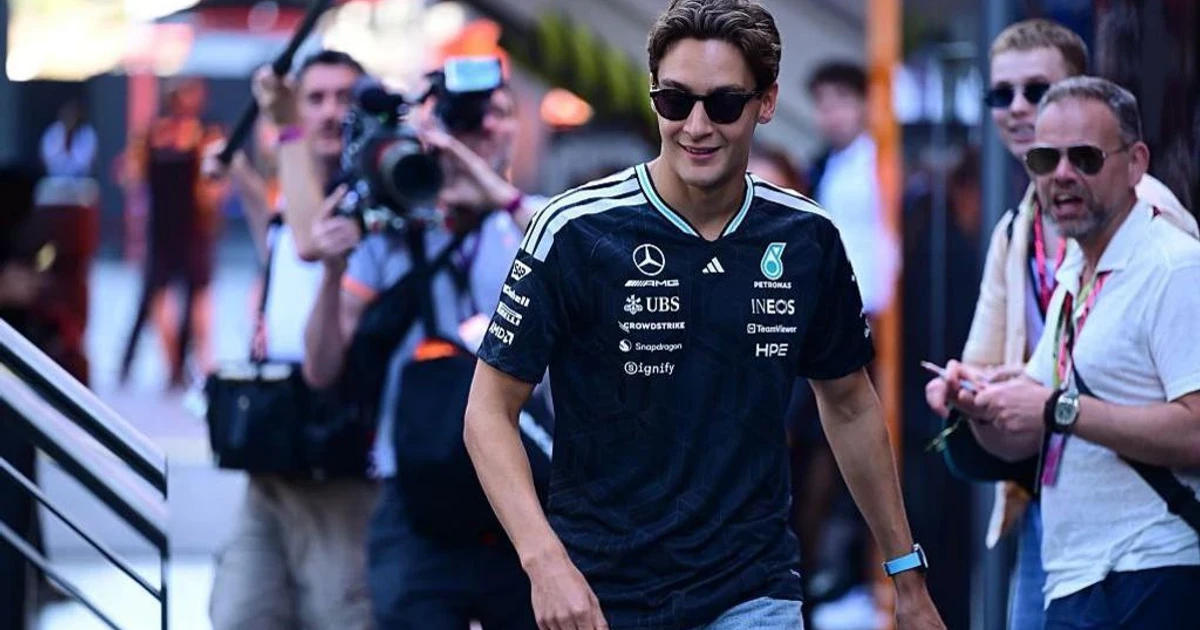 Hamilton and Russell set up front-row fight at Barcelona-Catalunya