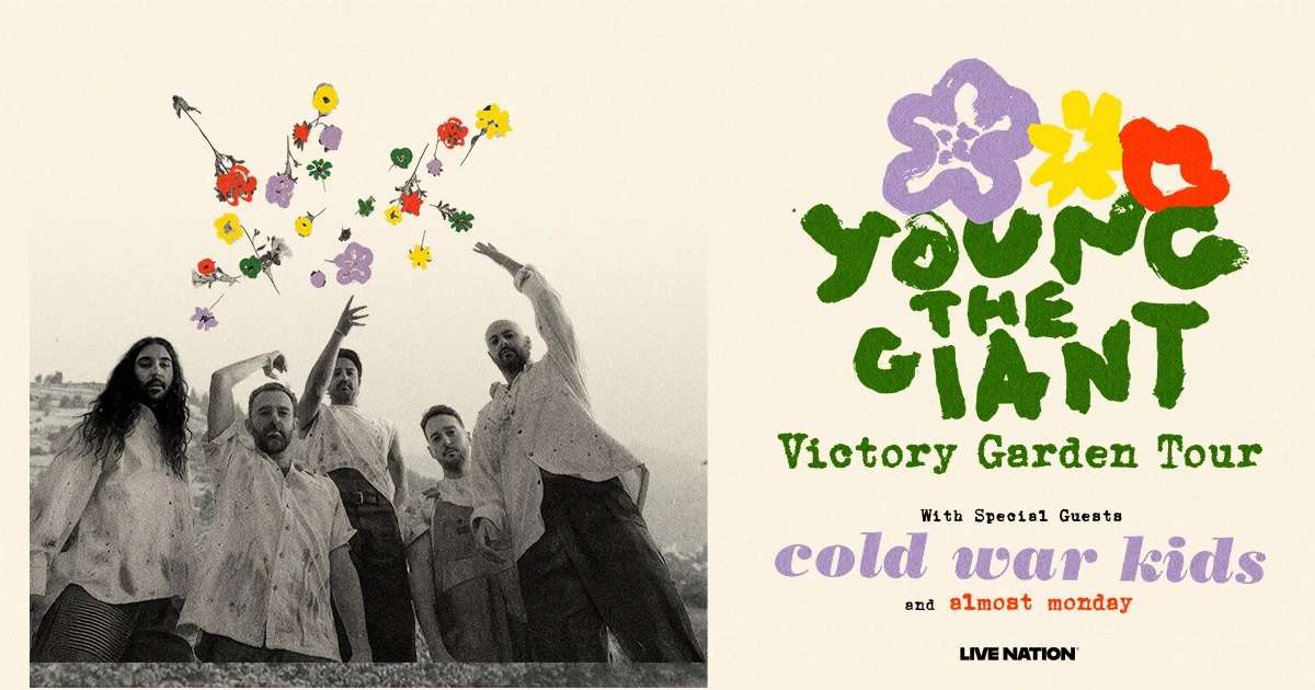Young the Giant performs Mind Over Matter ahead of Victory Garden tour