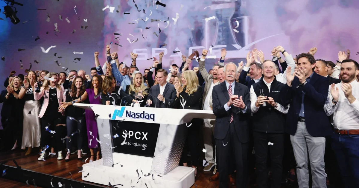 SpaceX IPO makes employees millionaires after record-breaking debut