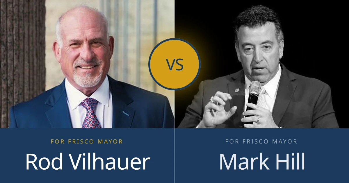 Mark Hill wins Frisco mayor runoff, defeating Rod Vilhauer