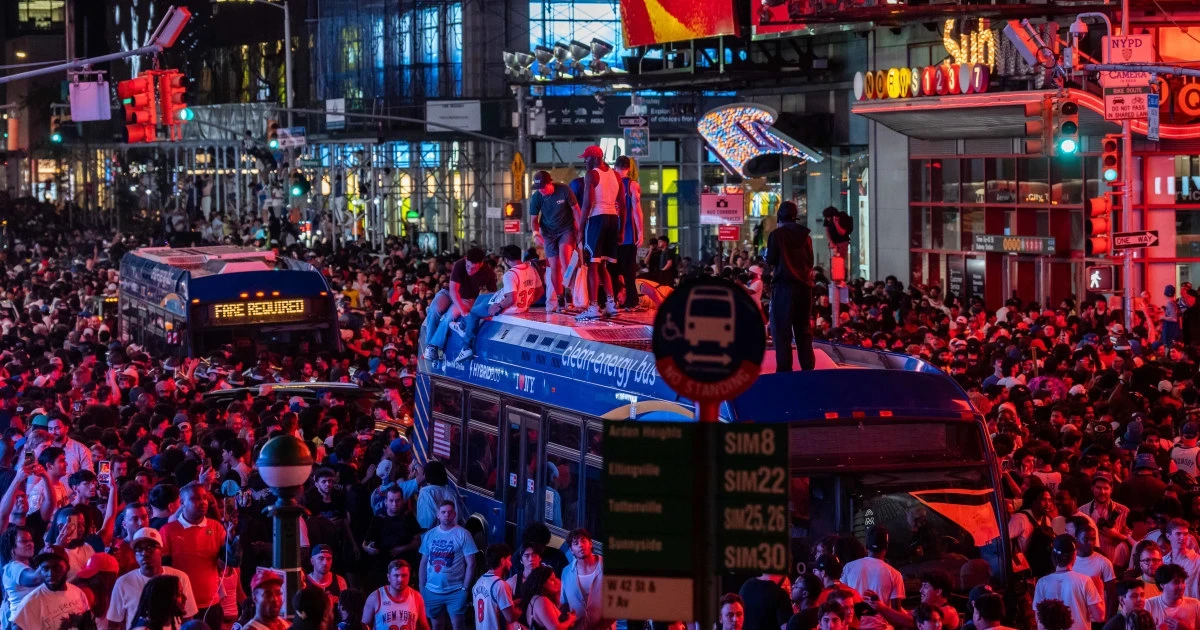 Knicks win first NBA title since 1973, spark citywide celebration