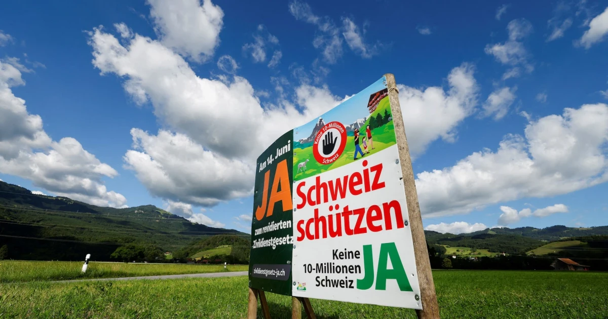 Swiss voters reject cap on population, preserving EU labor ties