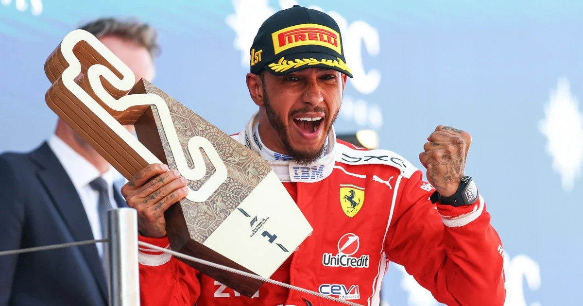 Hamilton wins Ferrari's first Barcelona Grand Prix, ends two-year drought