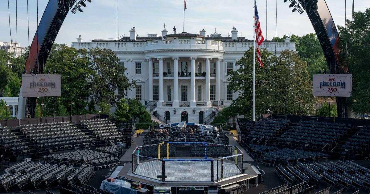 Trump stock in UFC parent draws scrutiny ahead of White House fight
