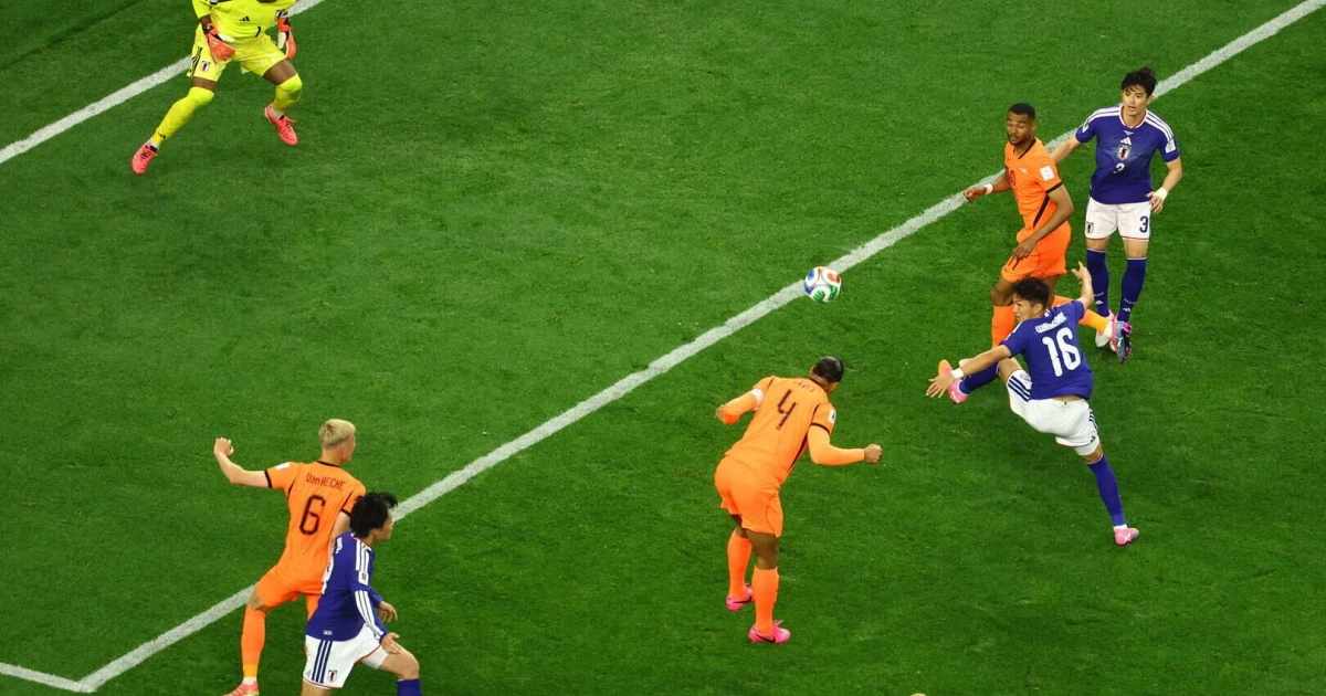 Van Dijk heads Netherlands ahead of Japan in World Cup opener