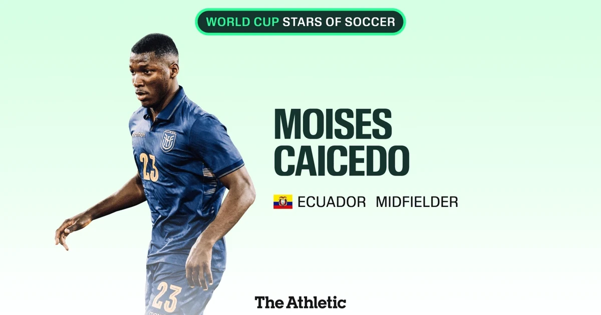 Antonio Valencia elogia a Moisés Caicedo antes del debut de Ecuador en el Mundial