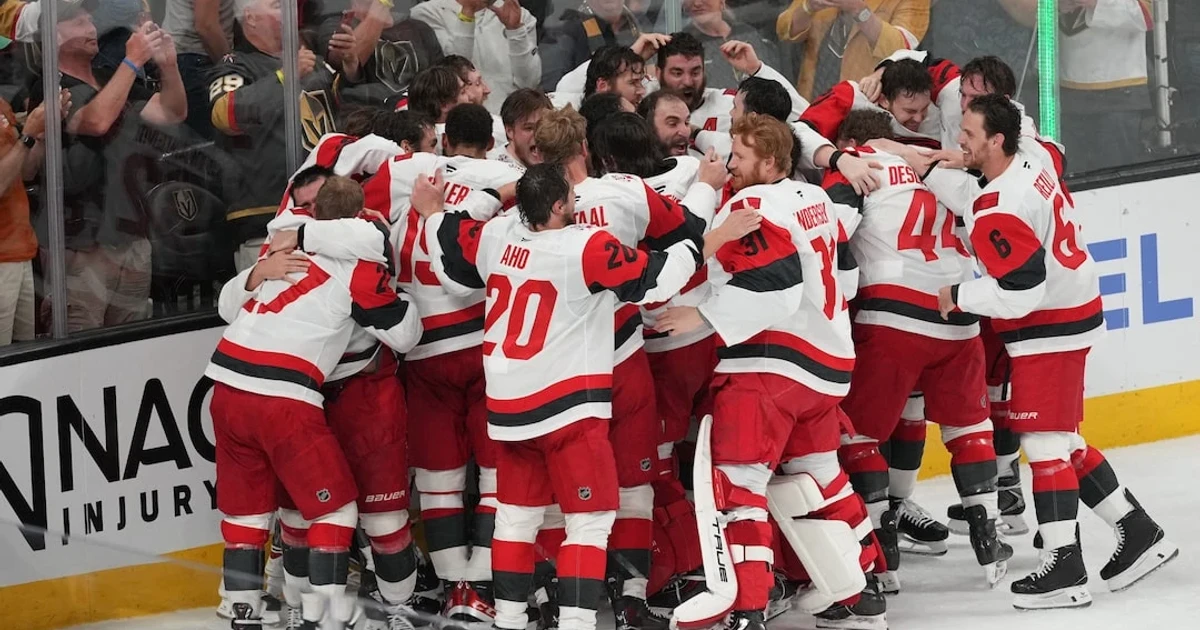 Hurricanes blank Golden Knights to win second Stanley Cup title