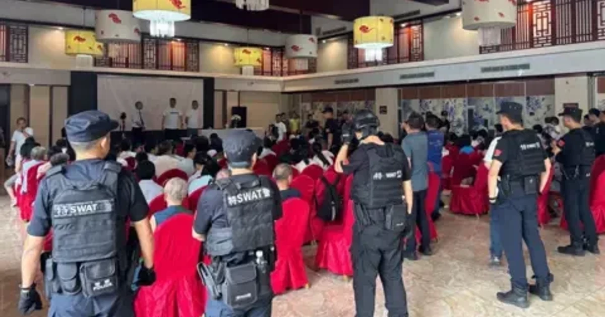 China detains more than 30 Early Rain church members during service