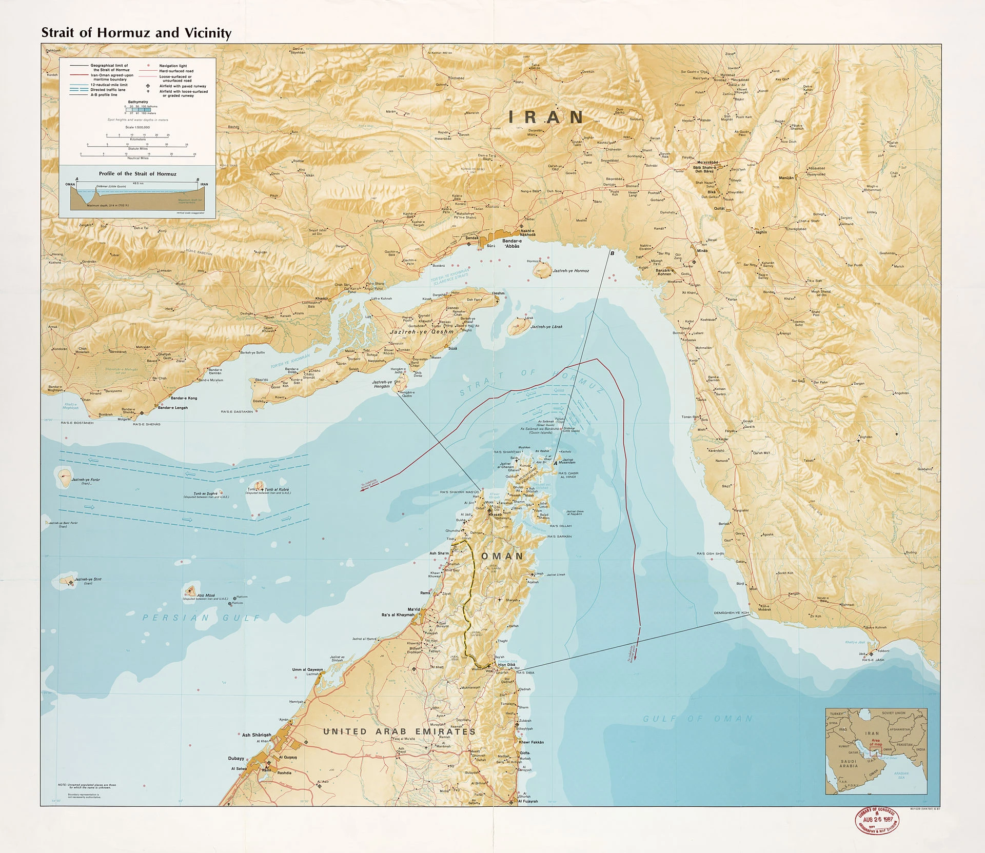 Strait of Hormuz — Wikimedia Commons