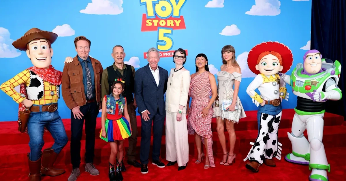 Toy Story 5 stars tease Pixar sequel’s toy meets tech twist