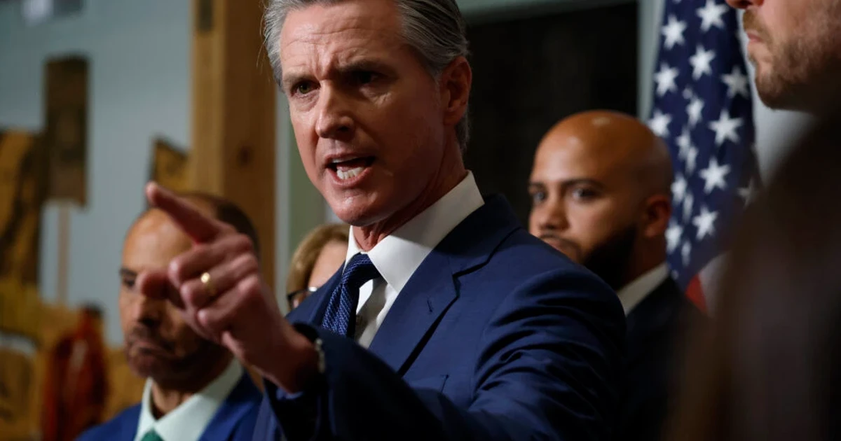 Newsom says Trump ordered Justice Department investigation into him and wife