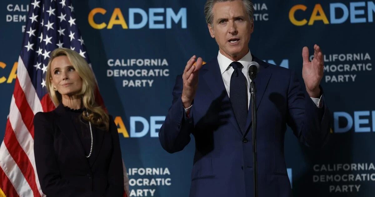Newsom says Justice Department is investigating him and his wife